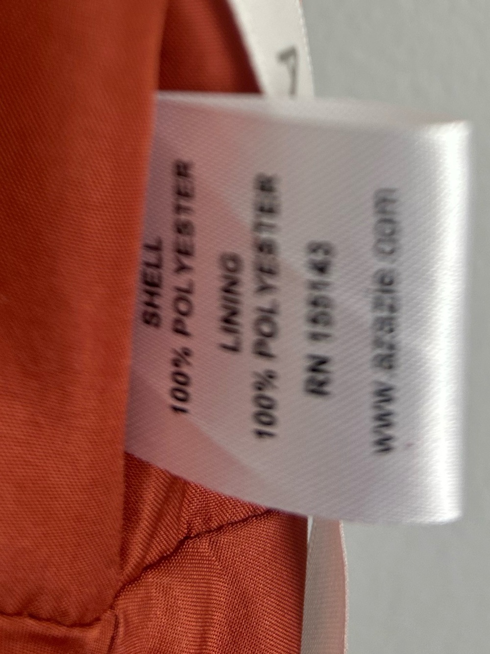 Azazie Bridesmaid Spaghetti Strap Rust Maxi Dress - Picture 9 of 16